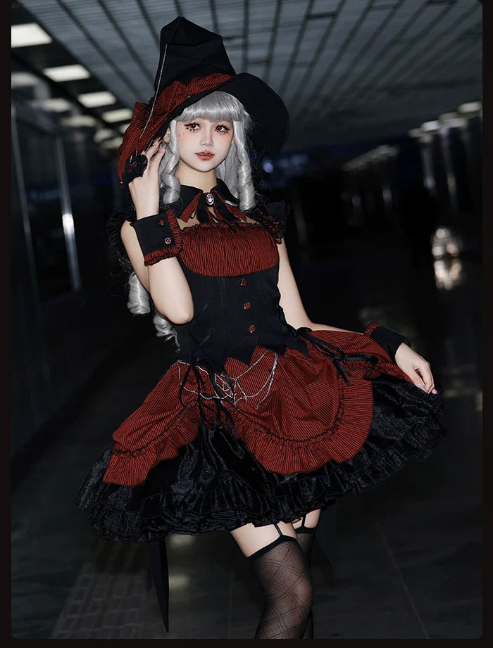 Alice Girl~Lolita Potion~Gothic Lolita Cuffs and Embroidered Badge