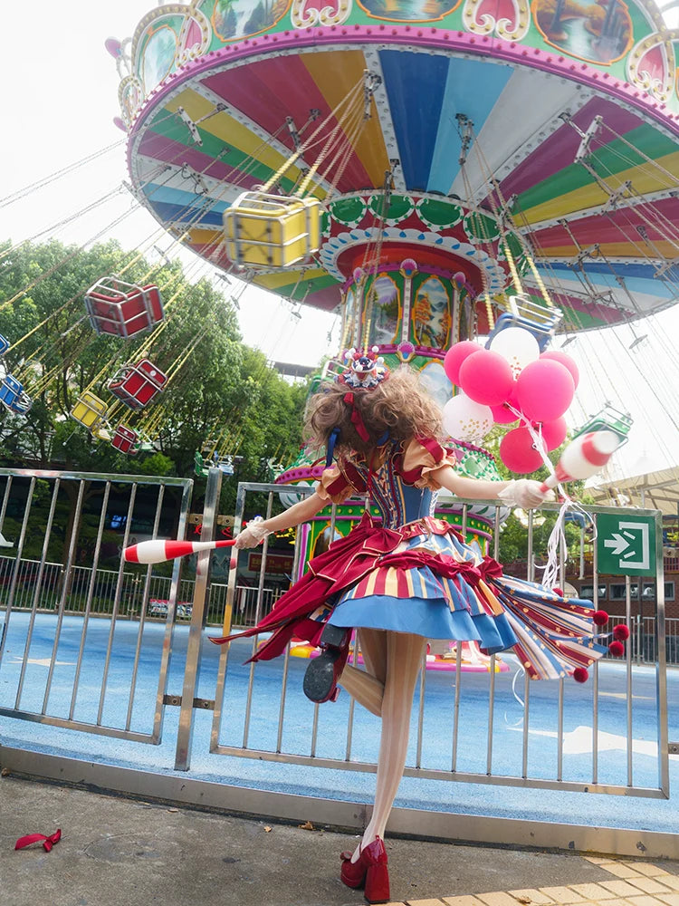 Half Sweet Lolita~Circus Fairy Tale Opener~Doll-Like Kawaii Lolita Dress
