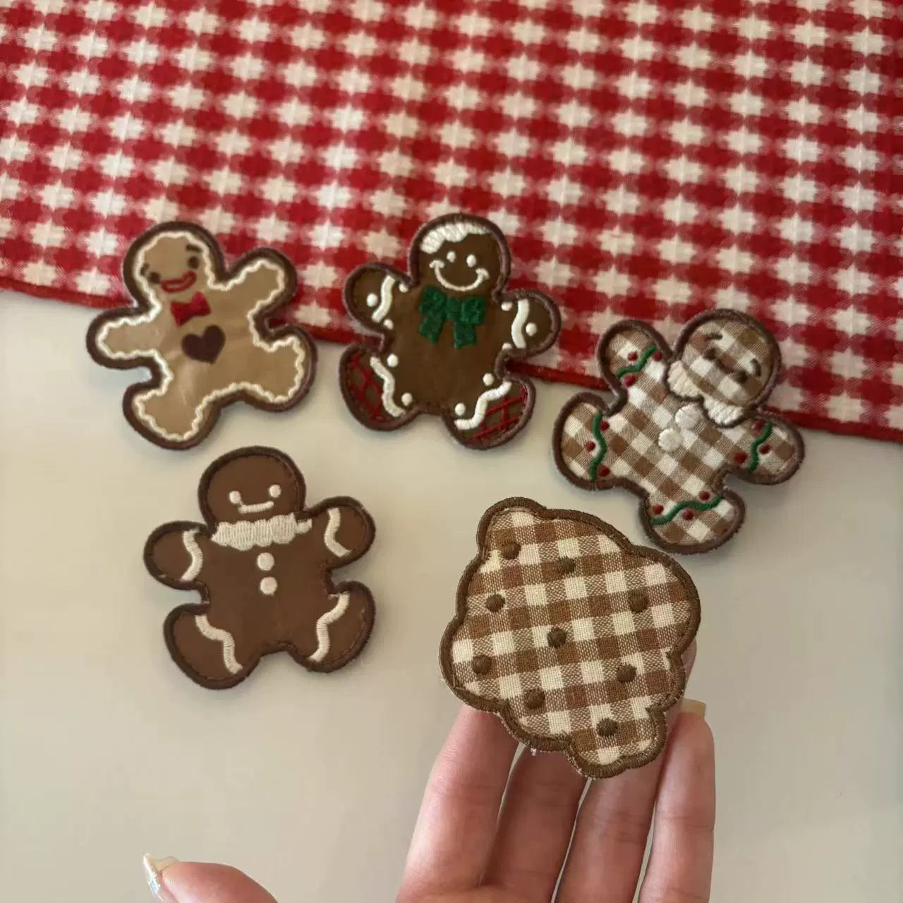 Babyblue~Bear Honey~Sweet Lolita Accessory Gingerbread Man Design