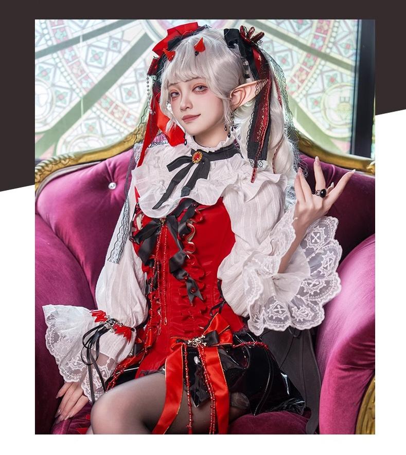 Signorina~Daydreamer~Gothic Lolita Shorts Set Lolita Fishbone Corset