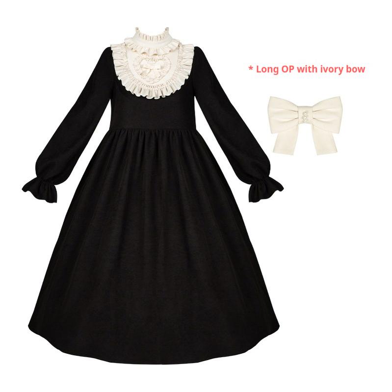 With PUJI~Twilight Choir~Twin Lolita OP Suit Loose Version Dress with Apron