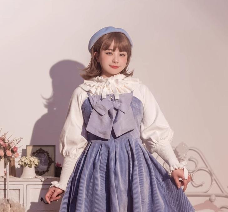 Miaoplus~Sweet Lolita Knit Sweater Long Sleeve Winter Lolita Top