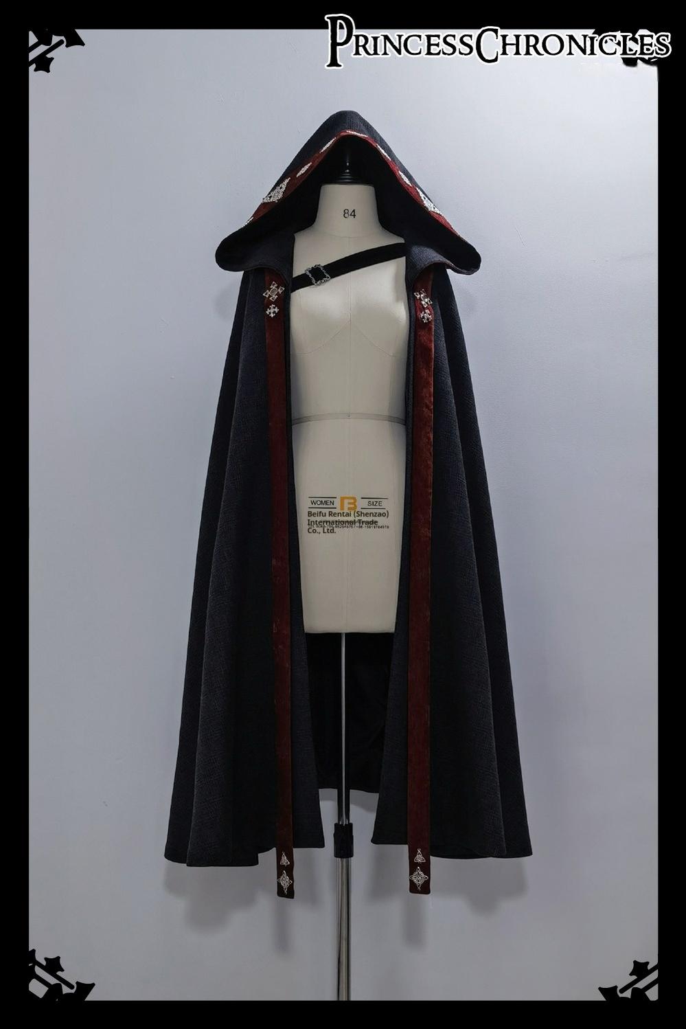 Princess Chronicles~Divine Covenant~Retro Ouji Lolita Pants Suit Male Lolita Long Cape