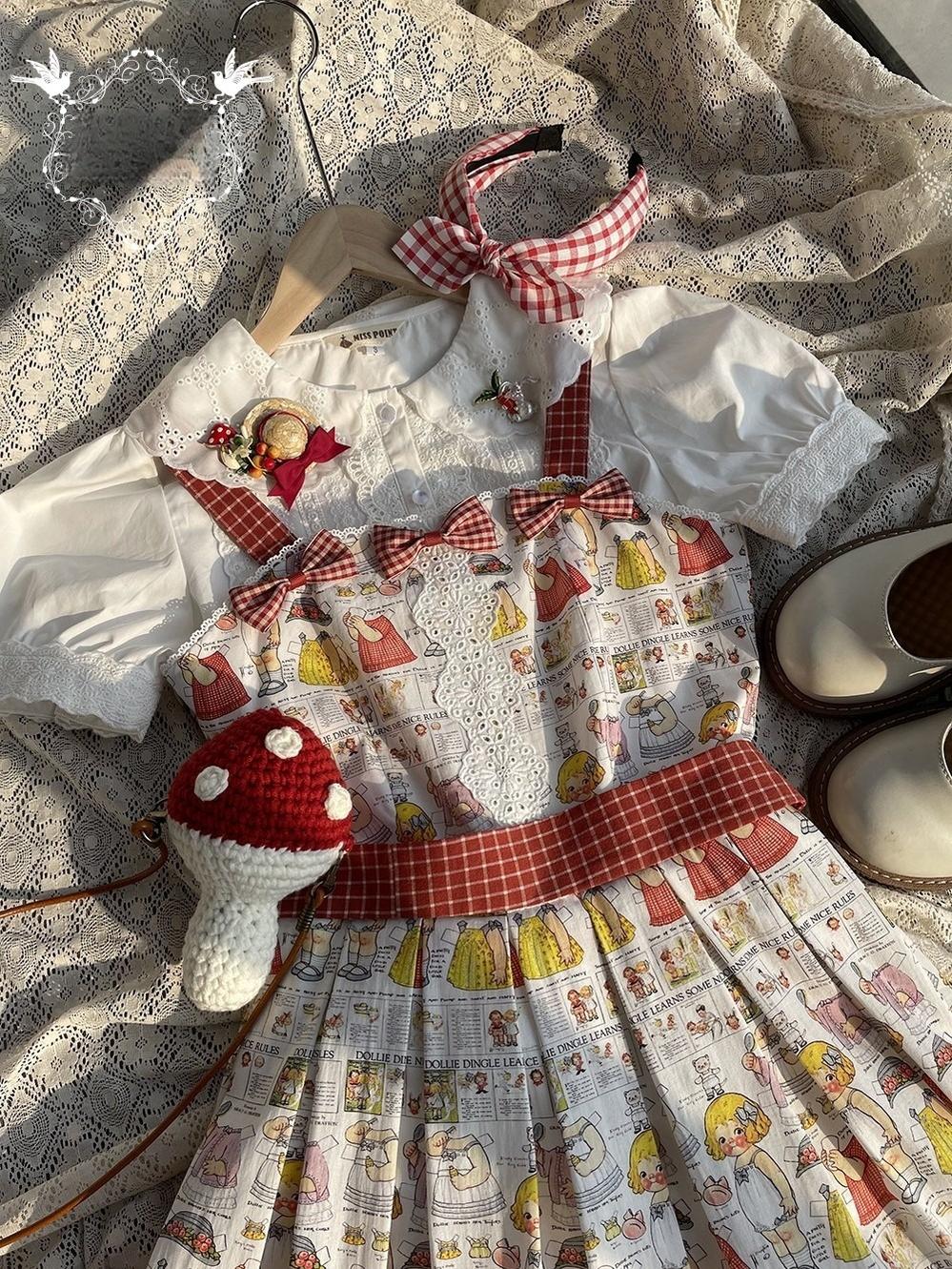 Miss Cube~Dress Up Dolls~Summer Kawaii Lolita JSK Dress Customized Size