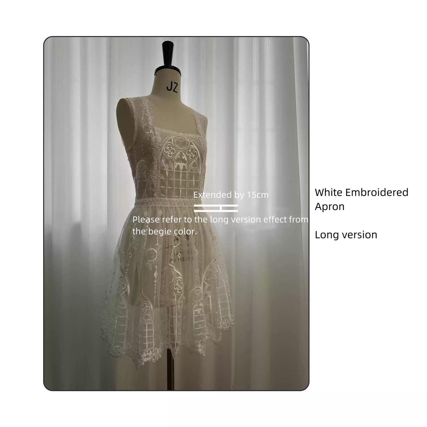 SUSIN~Night Traveler~Classic and Elegant Gothic Dress with Colorful Window Prints