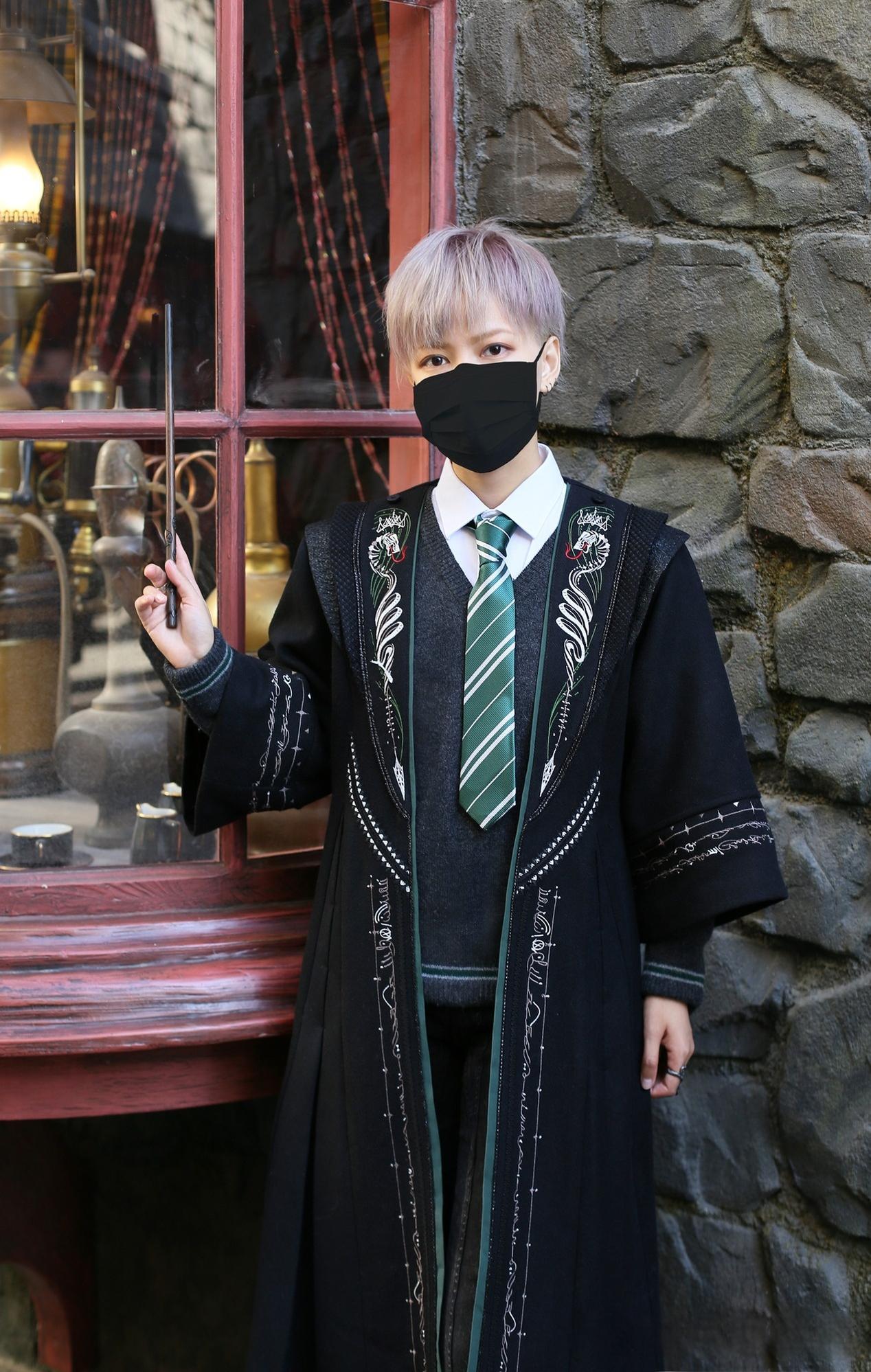 Arca et Ovis~Magic Academy G~Ouji Lolita Overcoat Embroidered Gothic Prince Long Coat